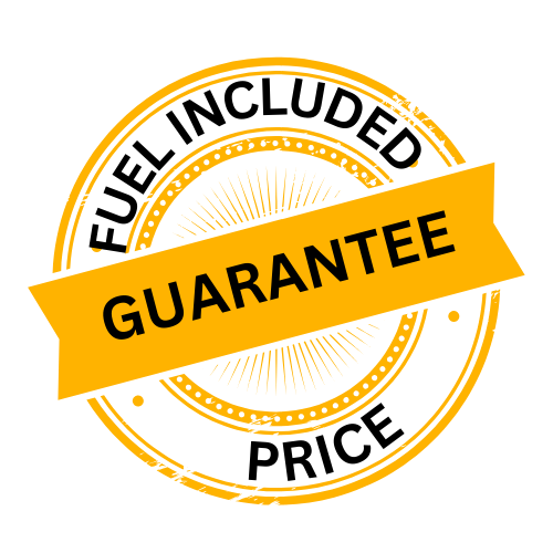 Fuel included guarantee price badge